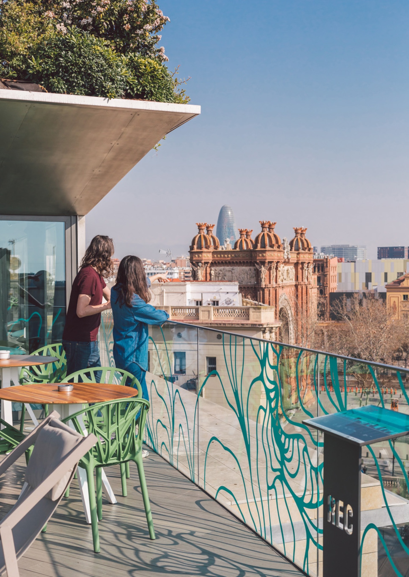 Vistas panorámicas | REC Lounge Barcelona