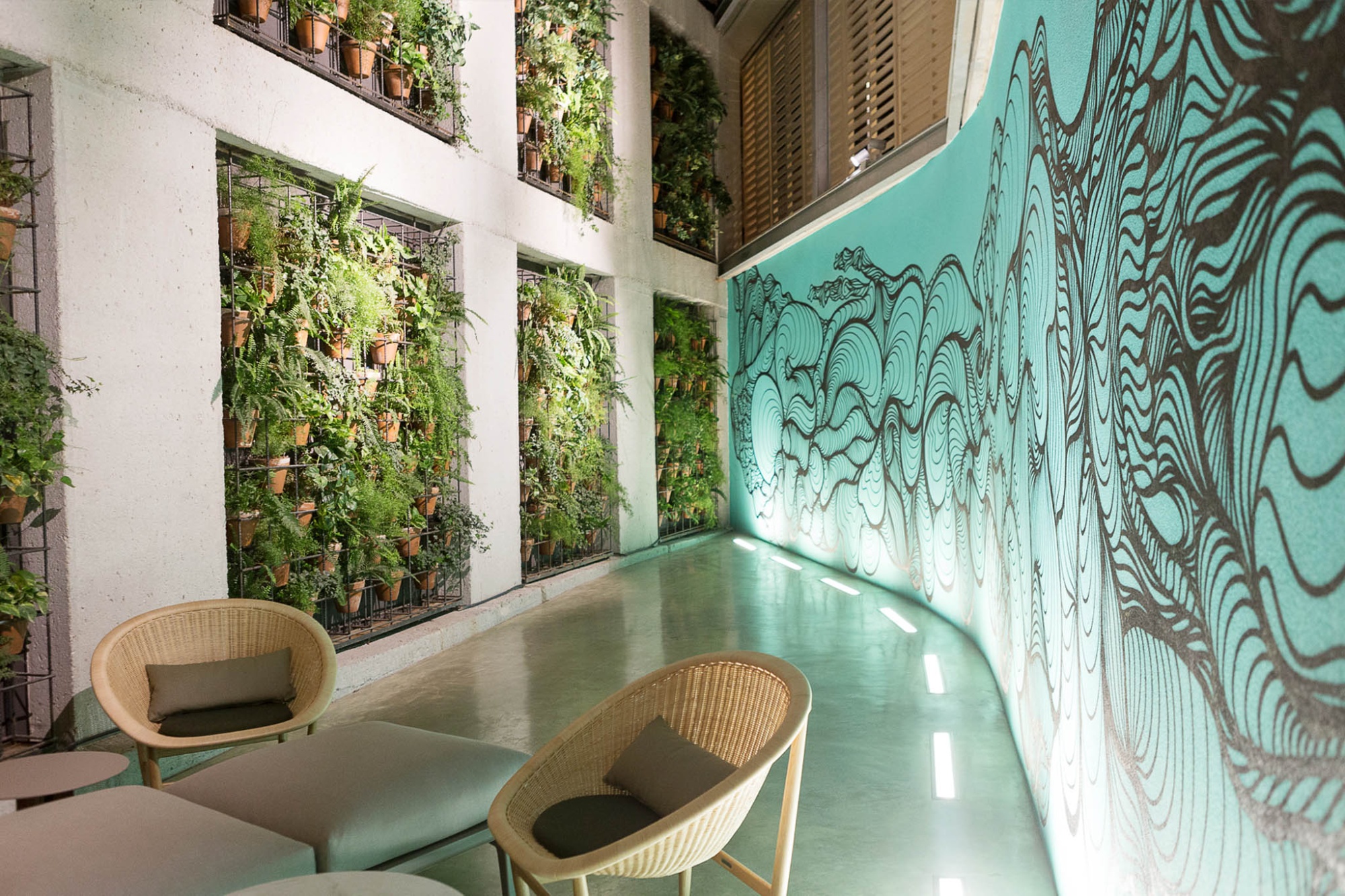 Jardín Vertical | Hotel REC Barcelona Jardín Vertical | Hotel REC Barcelona