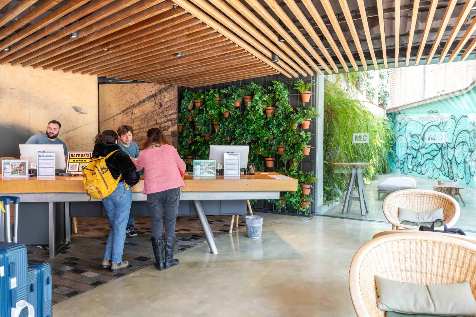 Recepción - Hotel REC Barcelona