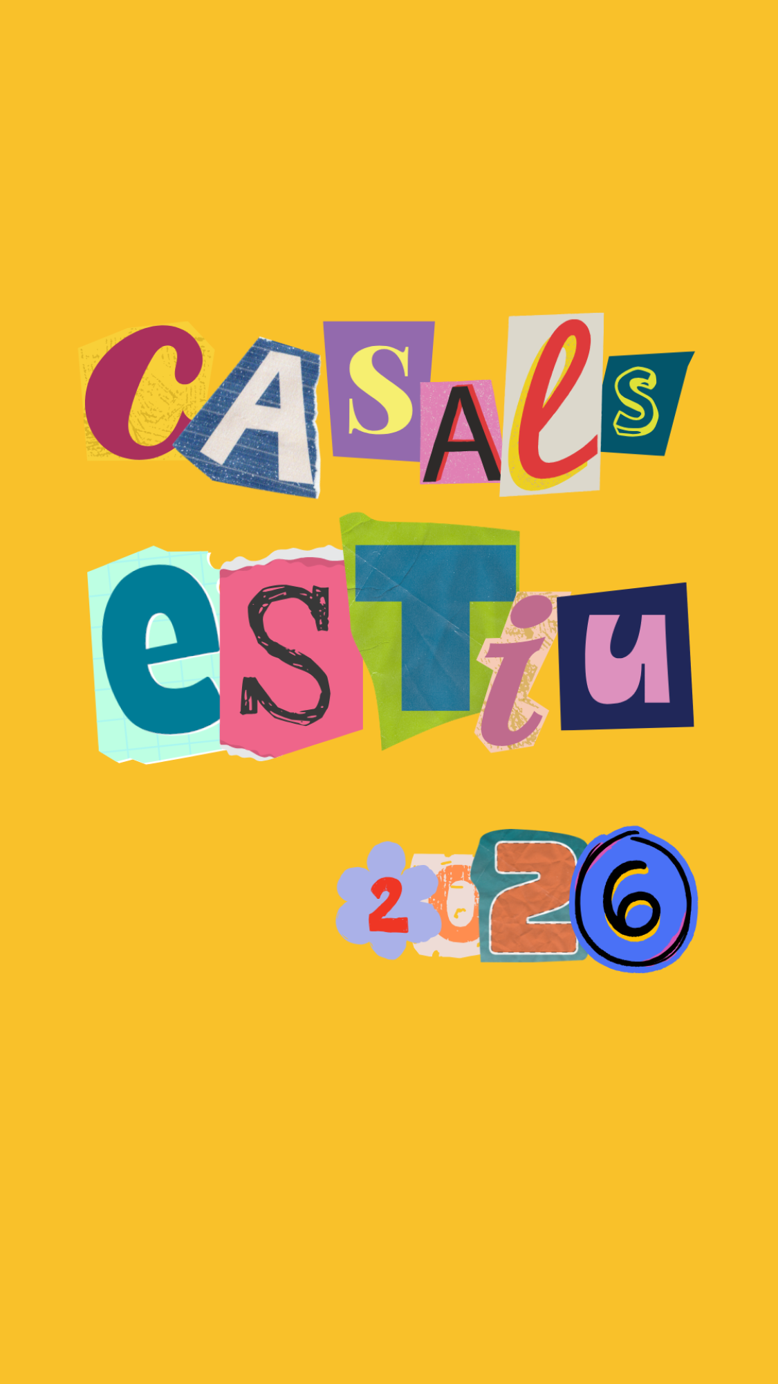 Imagen promocional para el evento de verano 2026, con un diseño colorido y llamativo que invita a participar en actividades estivales.