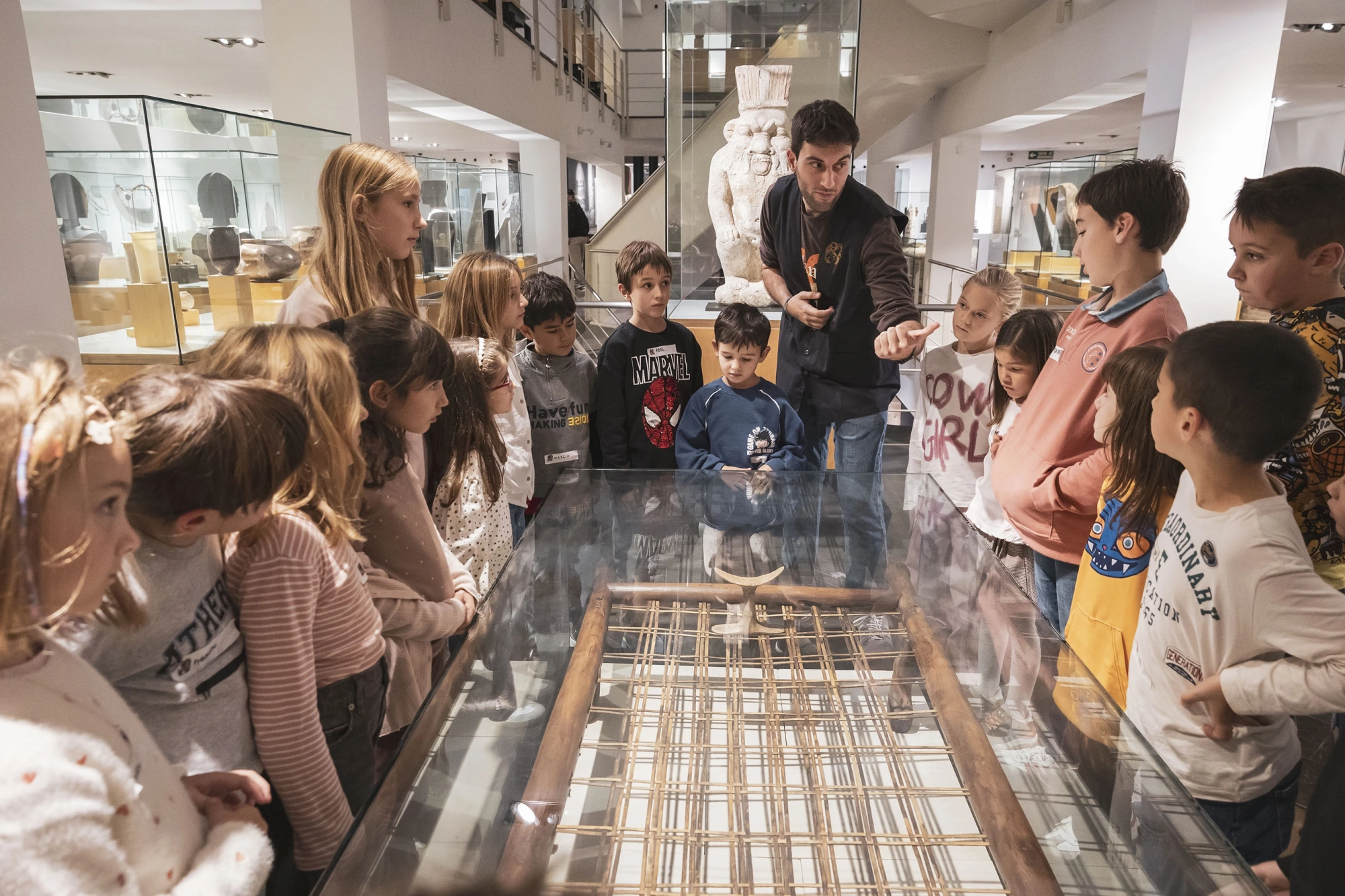Visita guiada escolar al Museu