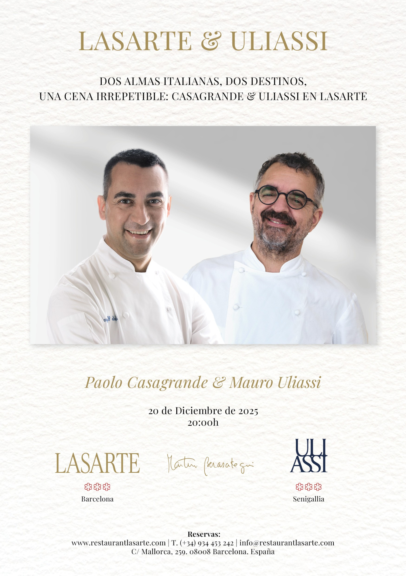 LASARTE & ULIASSI Cartel ESP