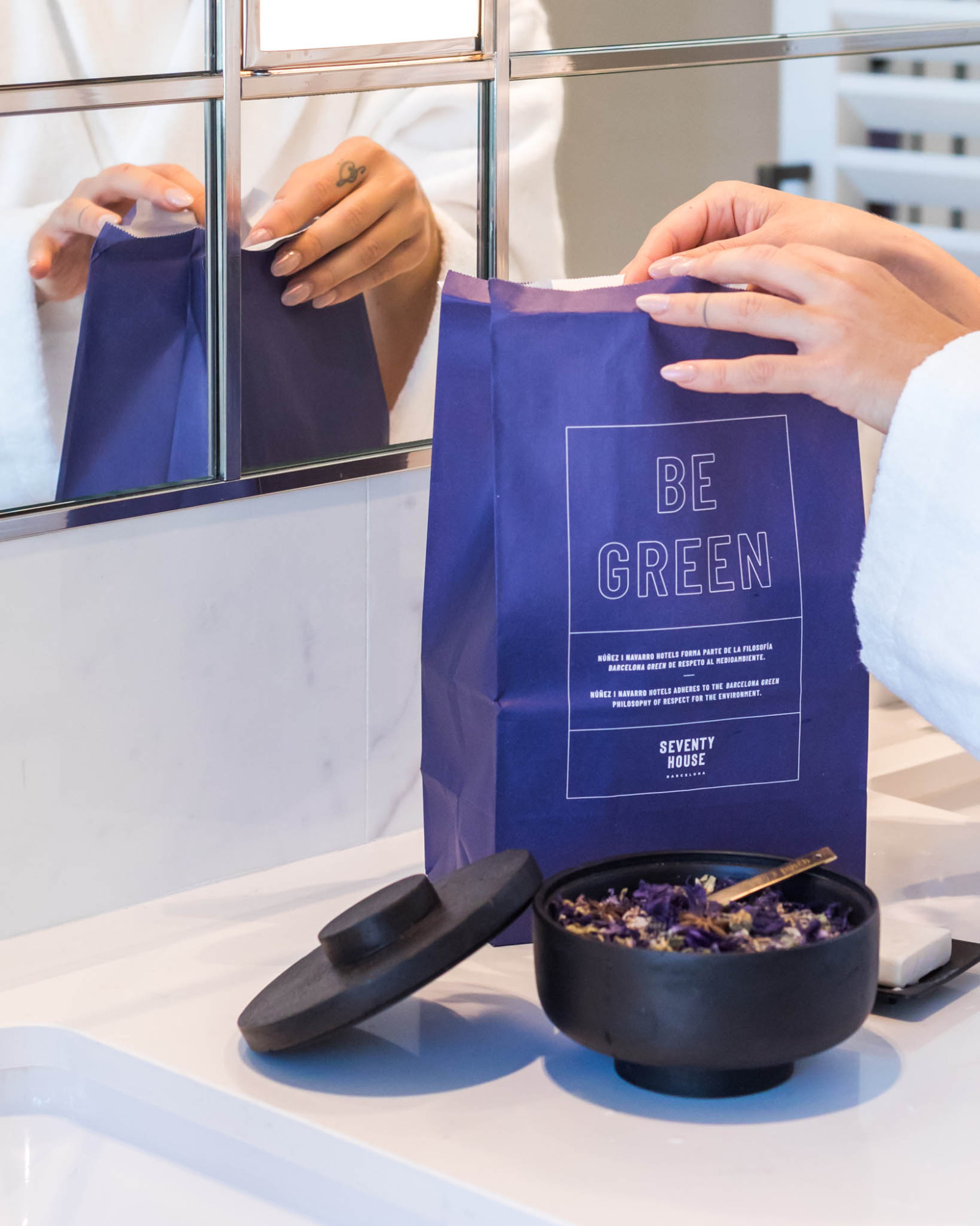 Amenities Eco - Habitaciones | Seventy Barcelona