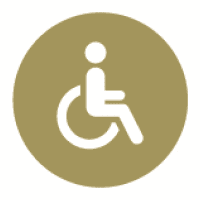 Accesos y espacios adaptados | Seventy Barcelona