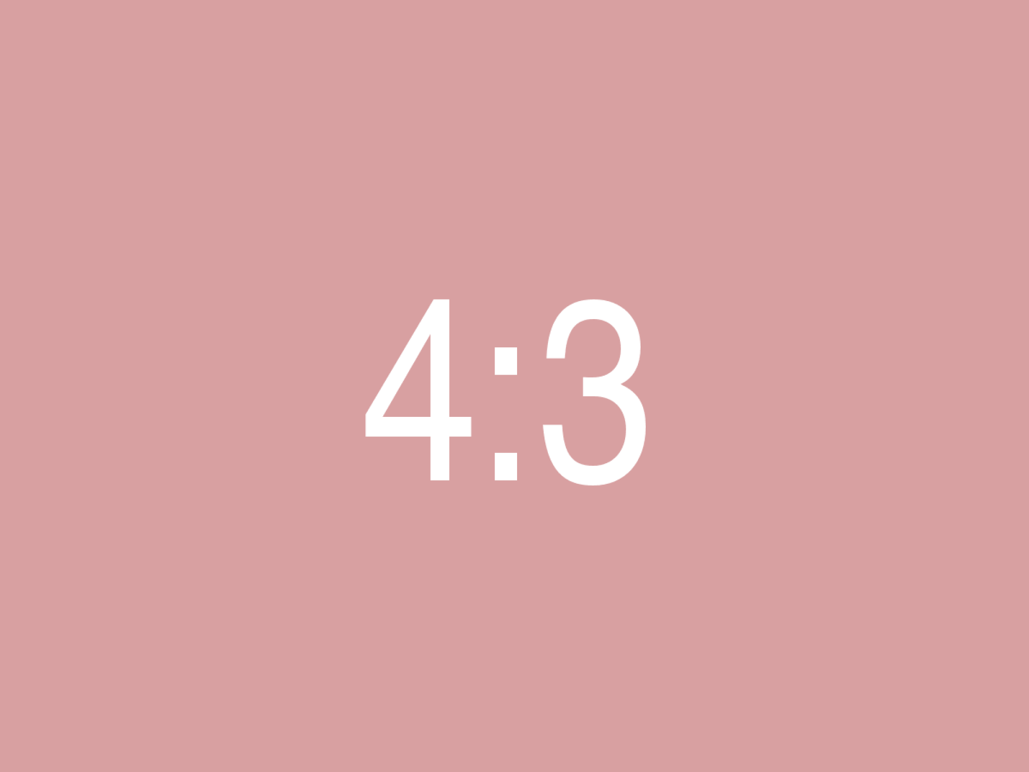 Image ratio 4 3