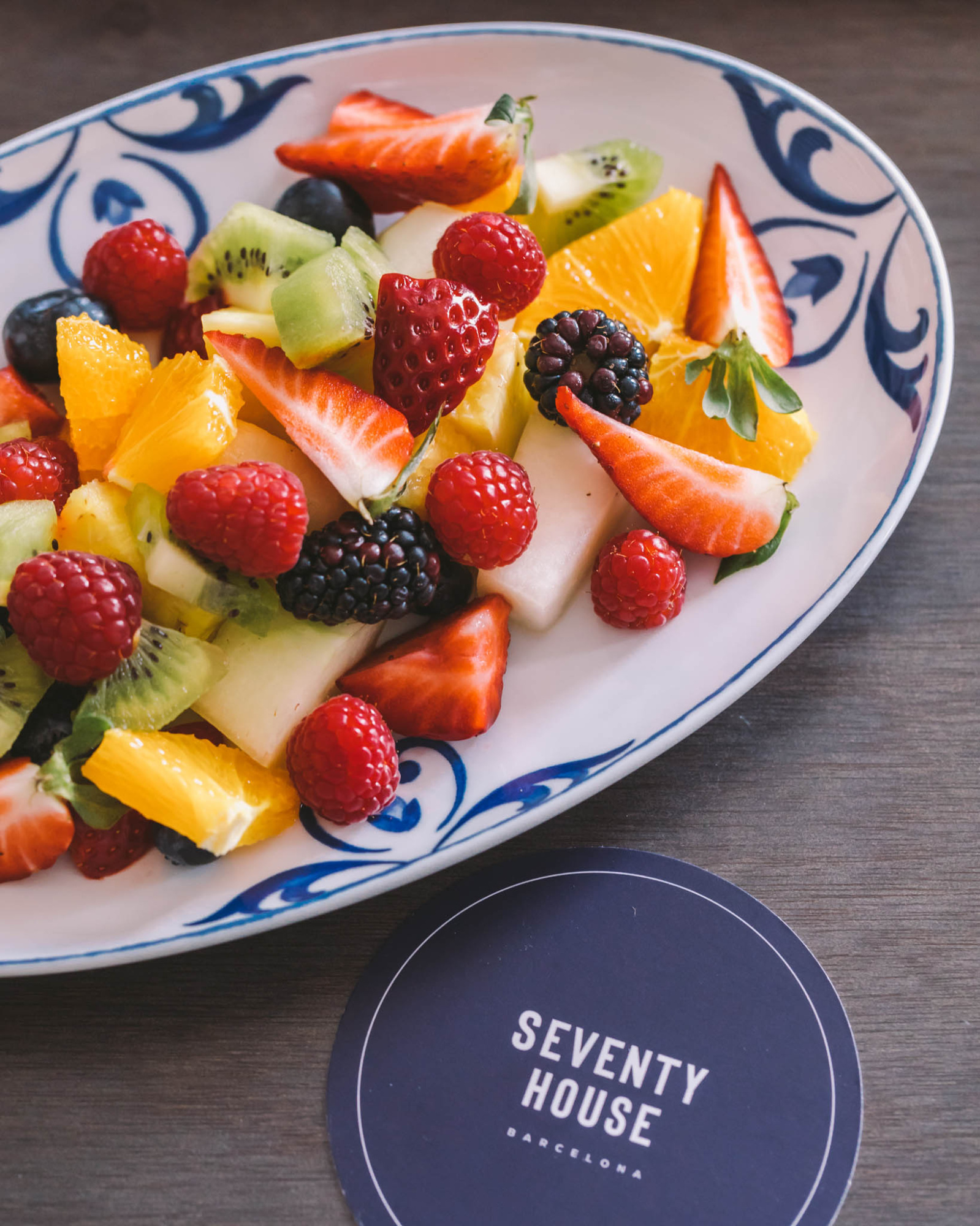 Plato Fruta cortada | Seventy Barcelona