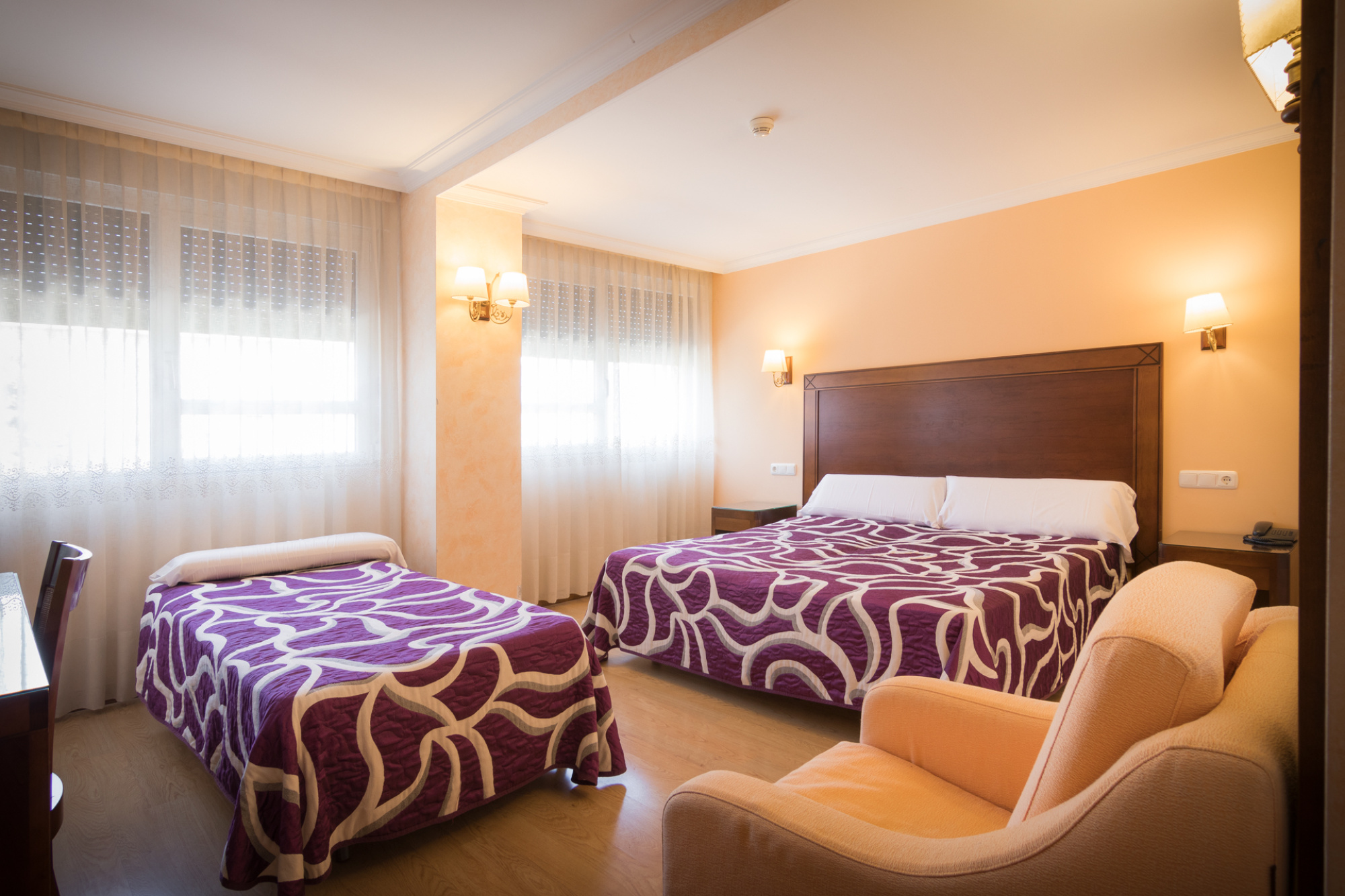 Hotel Abadía - Habitación triple superior