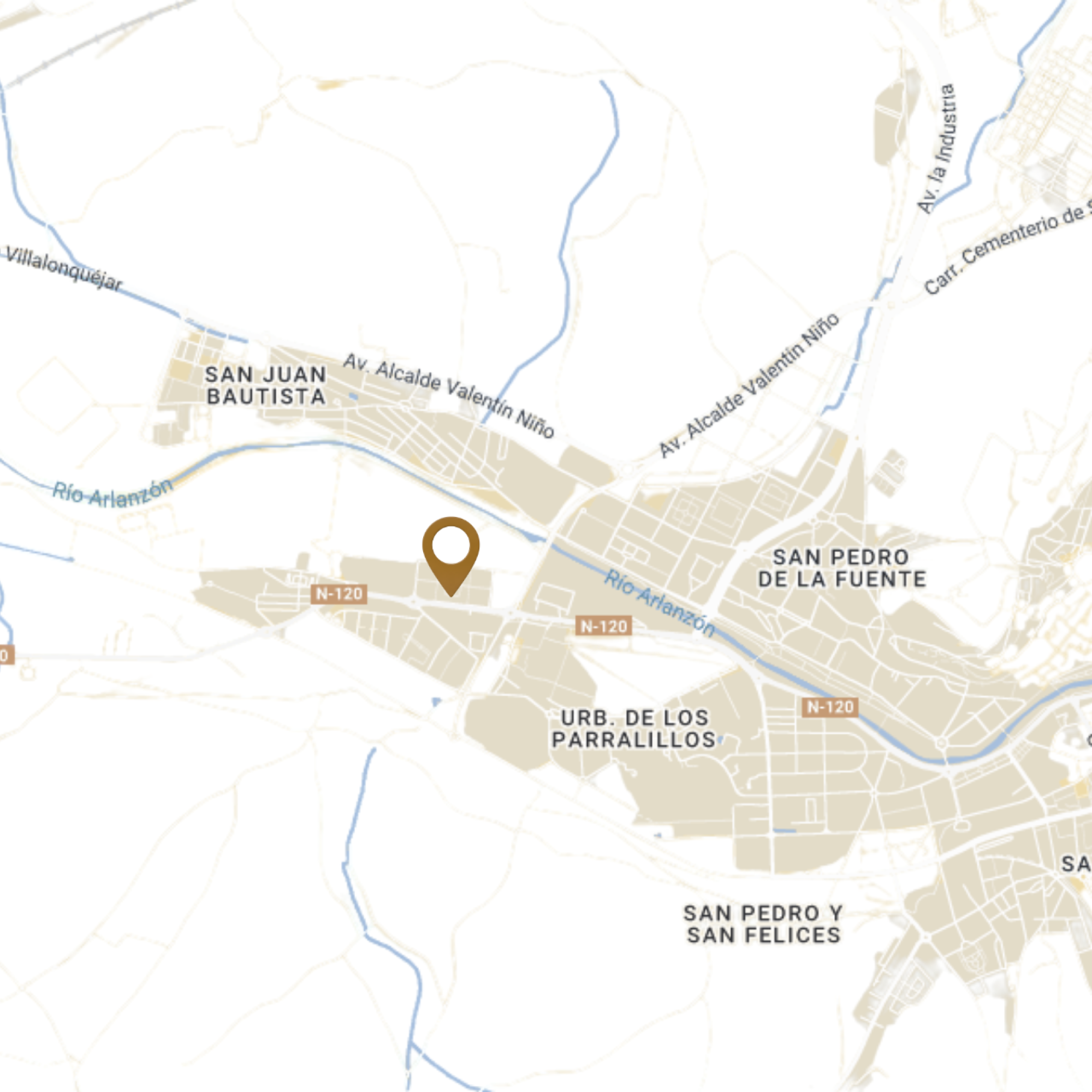 Hotel Abadía - Mapa